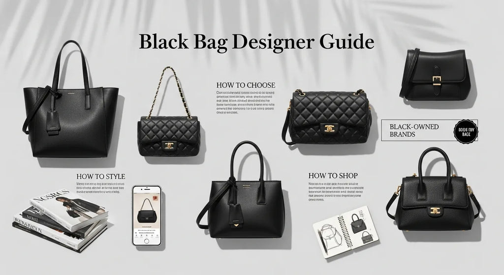 Everyday Black Bag Designer Guide: How to Choose, Style, and Shop the Best Black Handbags — Including Black-Owned Brands