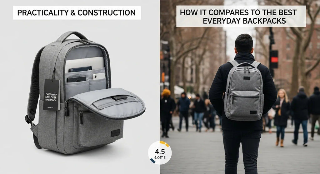 Everyday Explorer Backpack Review: Practicality, Construction, and How It Compares to the Best Everyday Backpacks