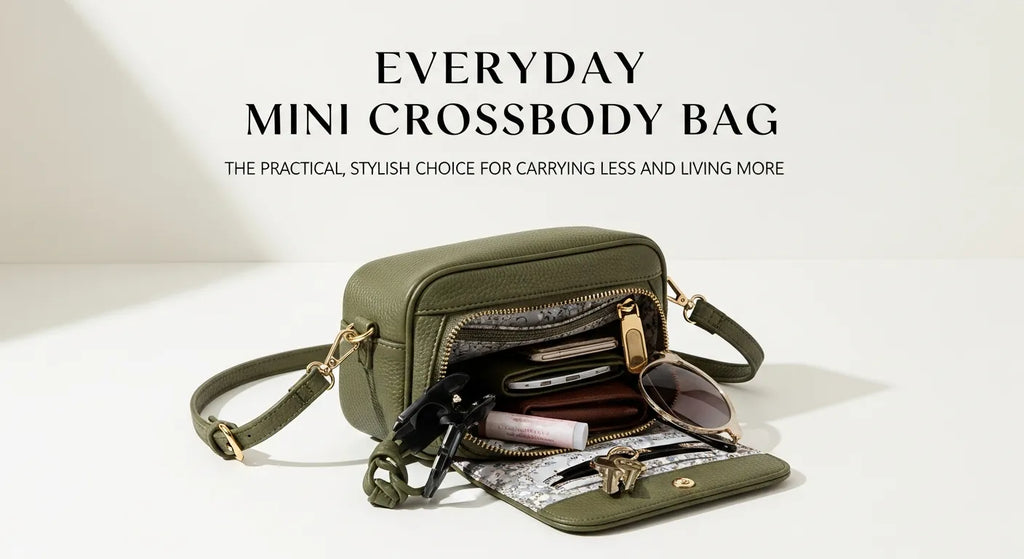 Everyday Mini Crossbody Bag: The Practical, Stylish Choice for Carrying Less and Living More