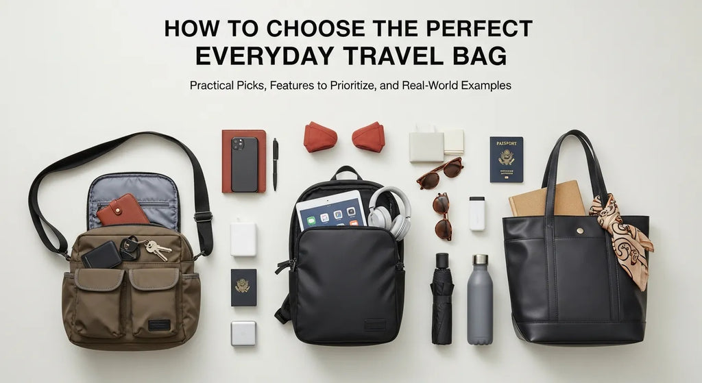 How to Choose the Perfect Everyday Travel Bag: Practical Picks, Features to Prioritize, and Real-World Examples