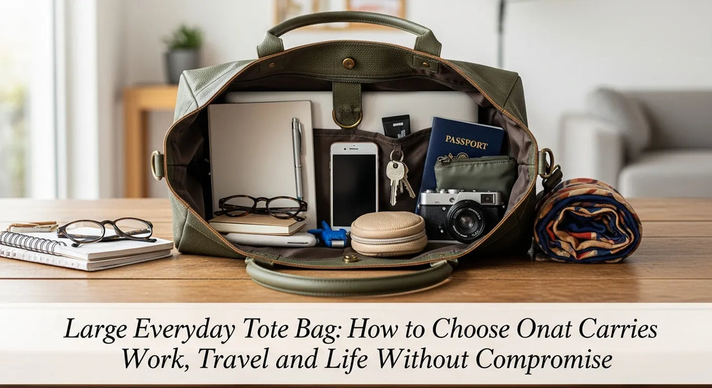 Large Everyday Tote Bag: How to Choose One That Carries Work, Travel and Life Without Compromise