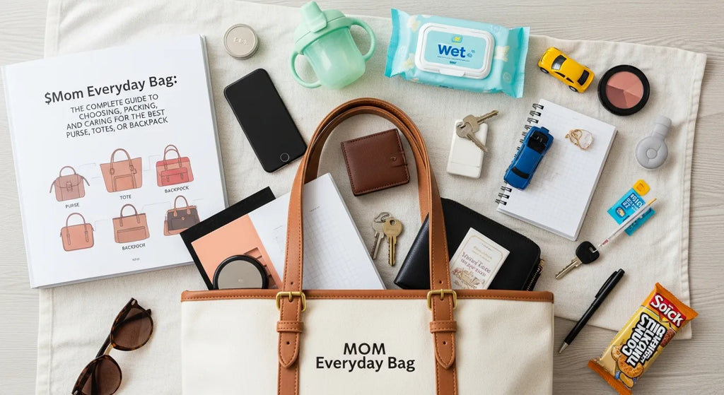 Mom Everyday Bag: The Complete Guide to Choosing, Packing, and Caring for the Best Purse, Tote, or Backpack