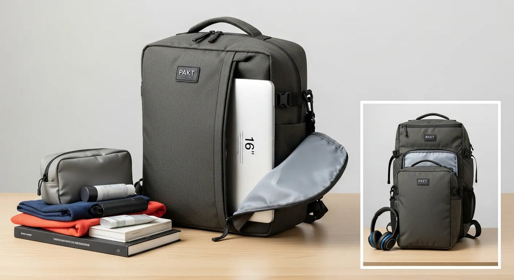 Pakt Everyday 15L Bag Review — A Compact, Convertible Carry That Fits a 16" Laptop and Packs into a Travel Backpack