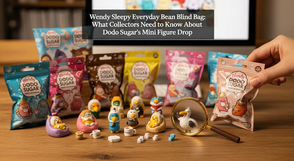 Wendy Sleepy Everyday Bean Blind Bag: What Collectors Need to Know About Dodo Sugar’s Mini Figure Drop