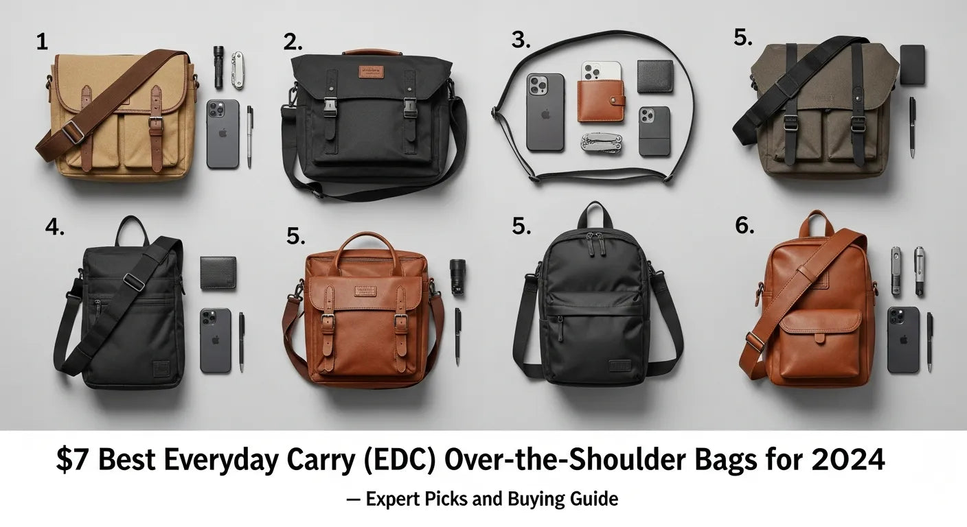 7 Best Everyday Carry (EDC) Over-the-Shoulder Bags for 2024 — Expert Picks and Buying Guide