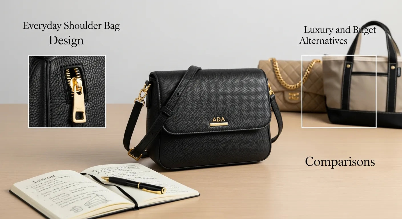 Ada Everyday Shoulder Bag Review: Design, Durability, and How It Compares to Luxury and Budget Alternatives