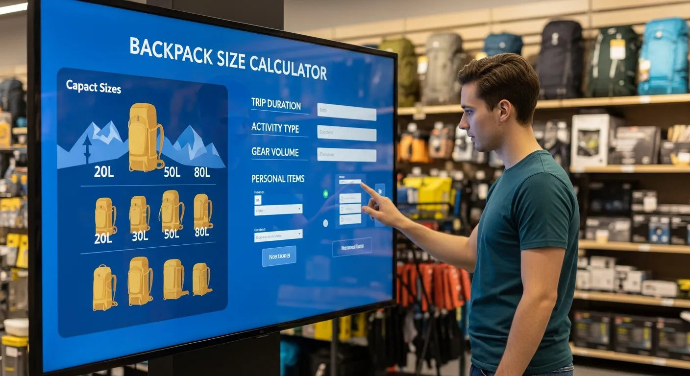 How to Use a Backpack Size Calculator to Choose the Right Pack: Liters, Fit, and Real-World Packing Strategies