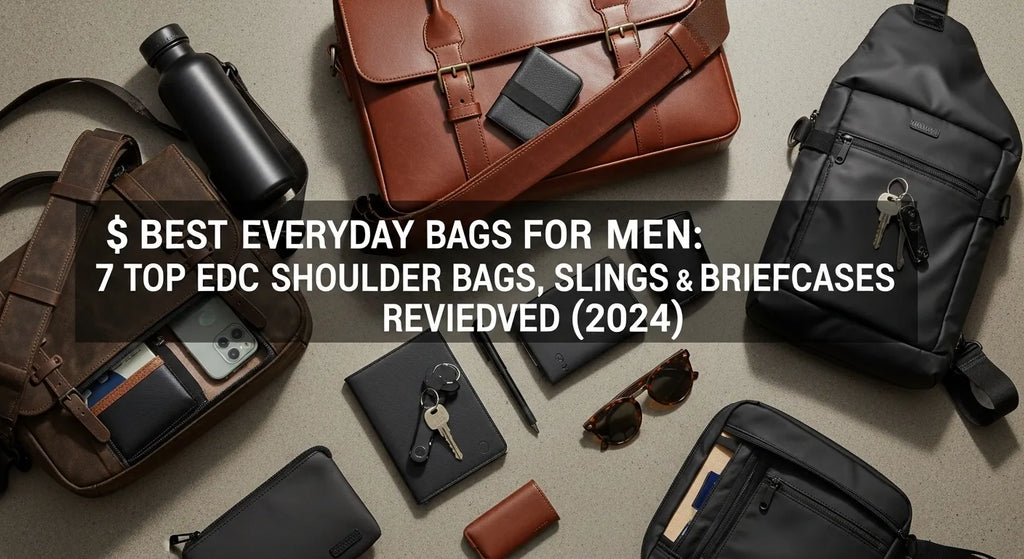 Best Everyday Bags for Men: 7 Top EDC Shoulder Bags, Slings and Briefcases Reviewed (2024)