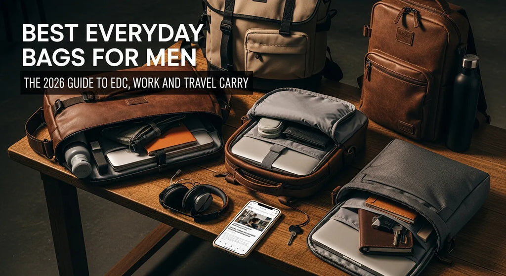 Best Everyday Bags for Men: The 2026 Guide to EDC, Work and Travel Carry