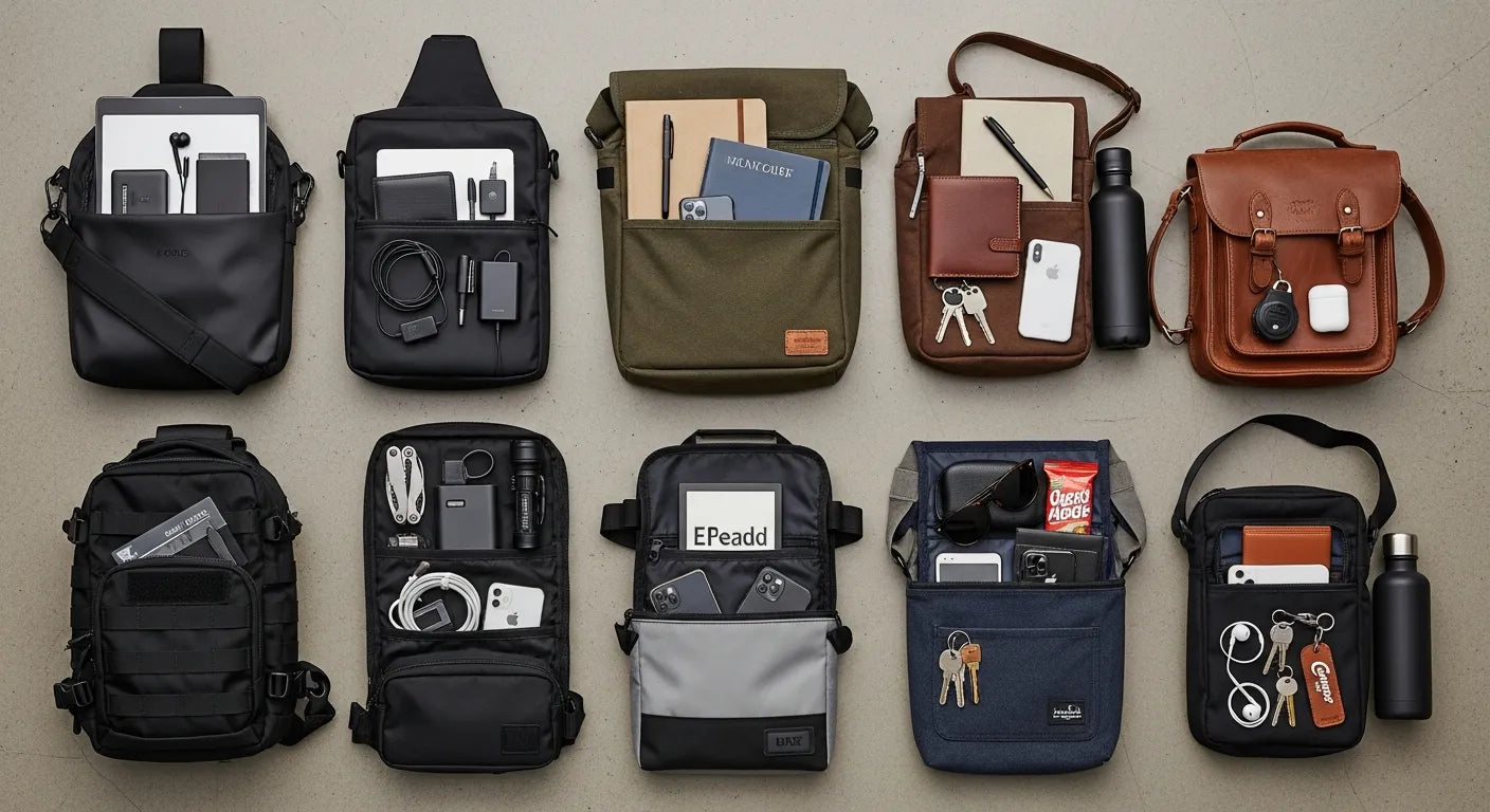 Best Everyday Carry Bag for Men: 7 Over-the-Shoulder Picks, How to Pack Them, and How to Choose