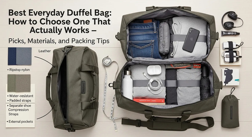 Best Everyday Duffel Bag: How to Choose One That Actually Works — Picks, Materials, and Packing Tips