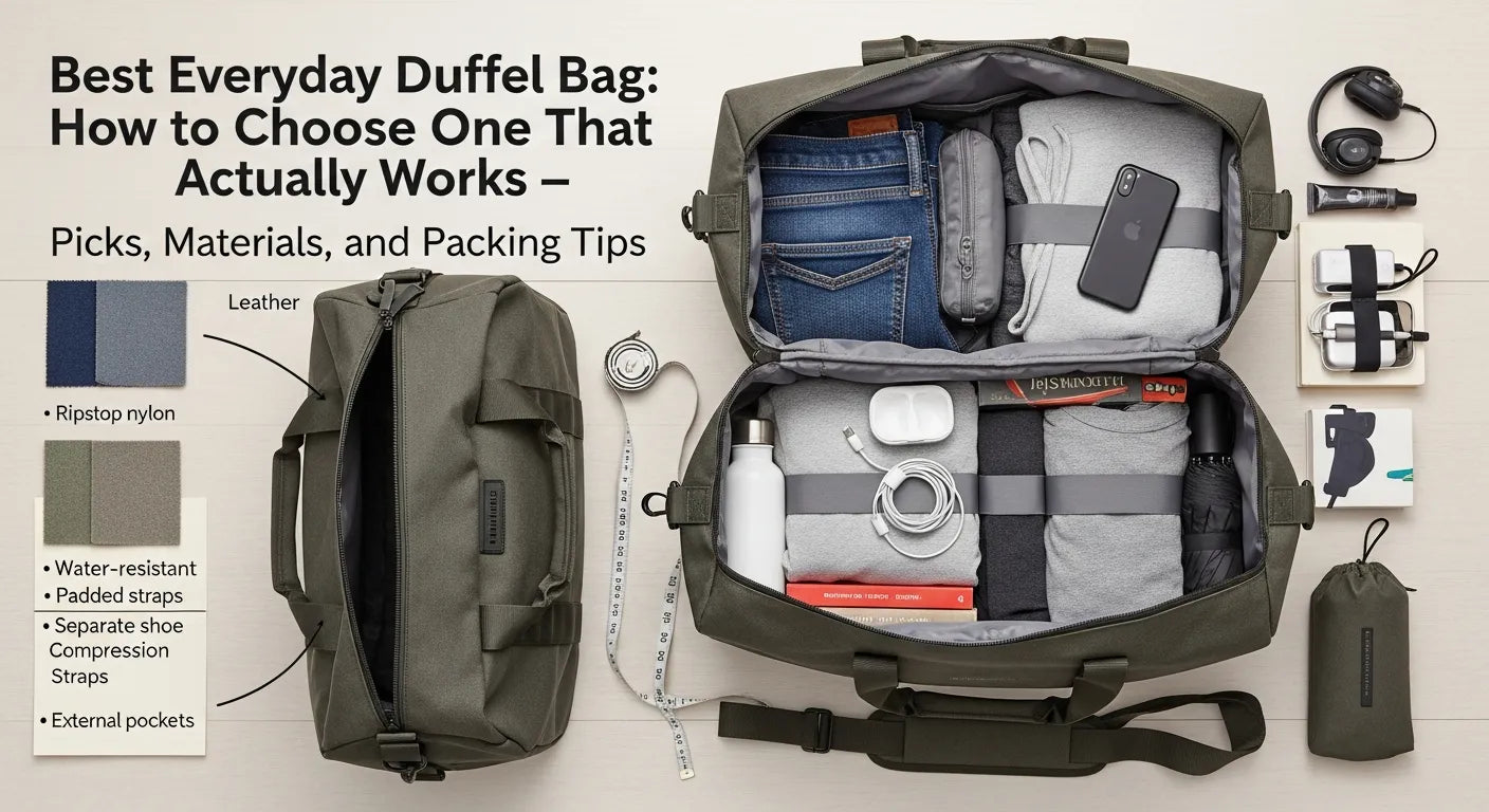Best Everyday Duffel Bag: How to Choose One That Actually Works — Picks, Materials, and Packing Tips