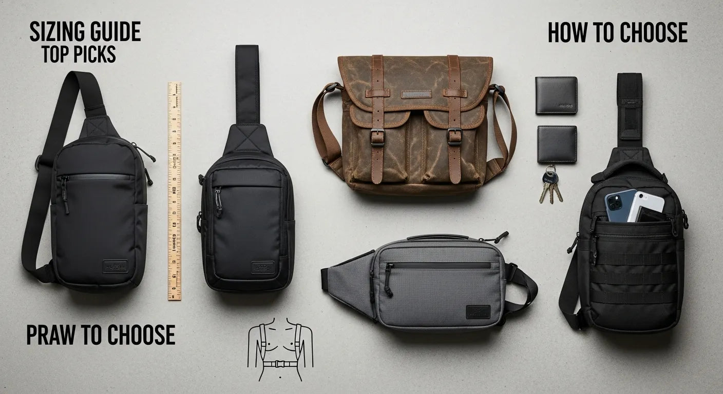 Best Everyday Sling Bag for Men: Top Picks, Sizing Guide, and How to Choose the Right One
