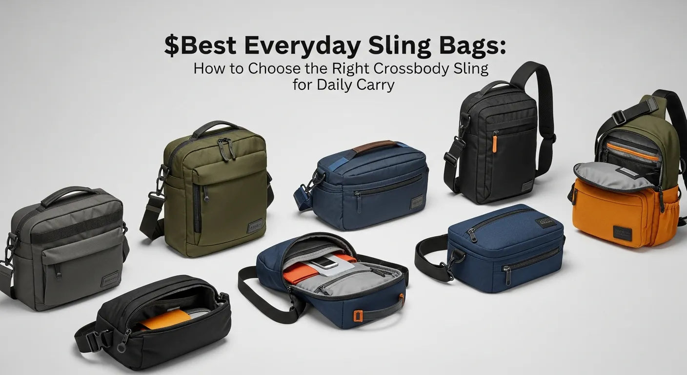Best Everyday Sling Bags: How to Choose the Right Crossbody Sling for Daily Carry