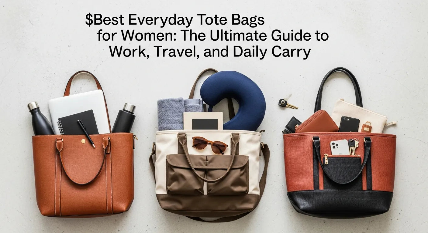 Best Everyday Tote Bags for Women: The Ultimate Guide to Work, Travel, and Daily Carry