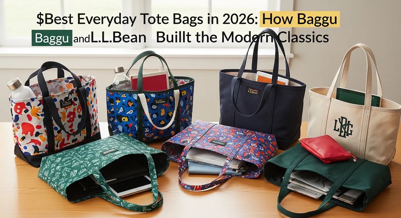 Best Everyday Tote Bags in 2026: How Baggu and L.L.Bean Built the Modern Classics