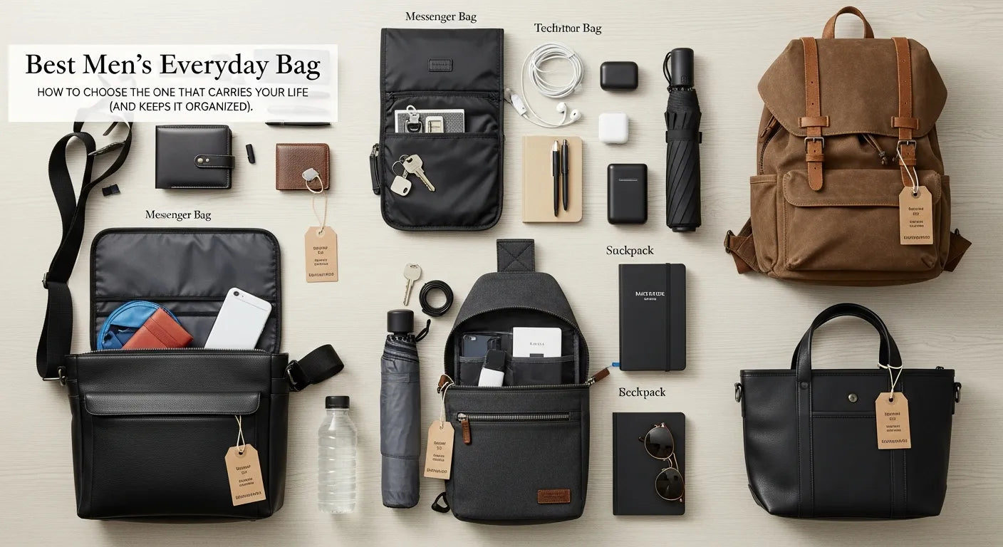 Best Men's Everyday Bag: How to Choose the One That Carries Your Life (and Keeps It Organized)