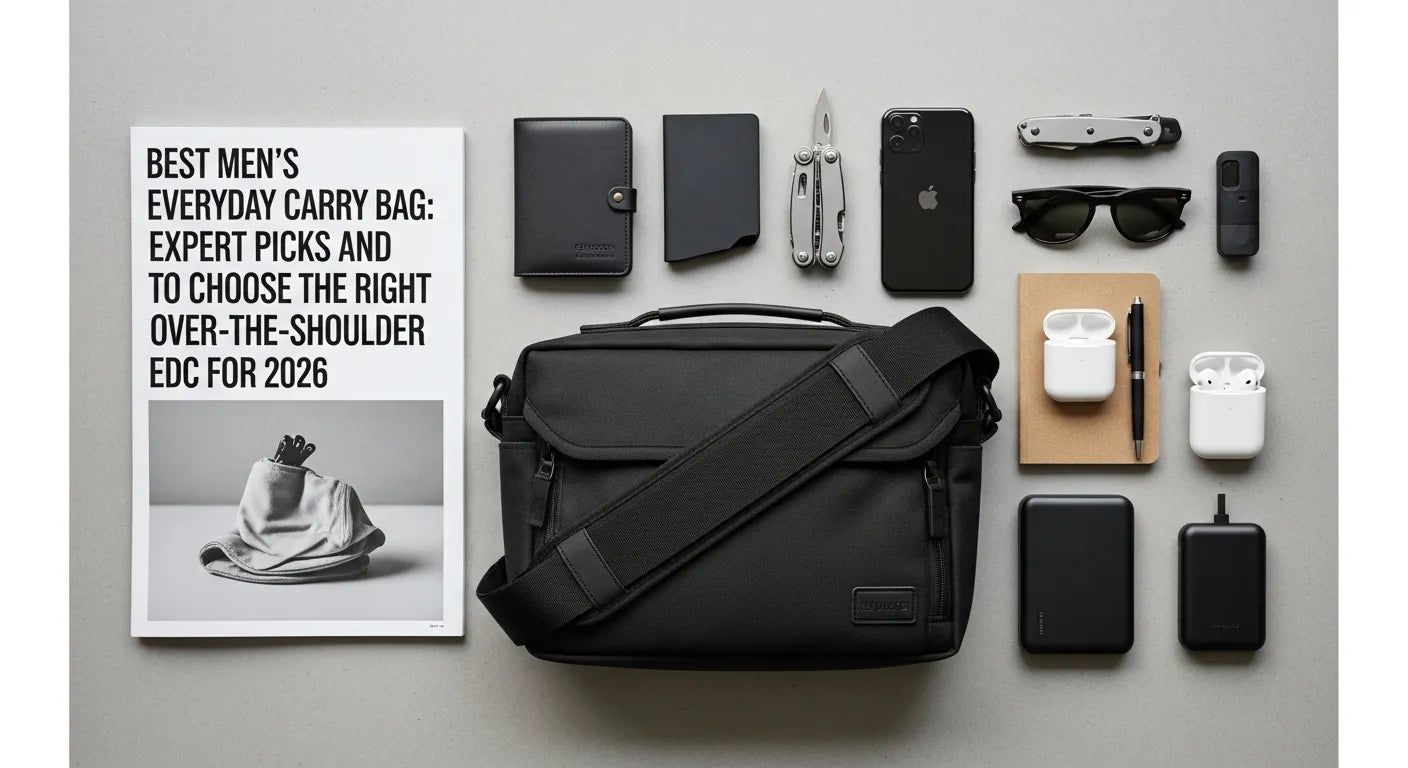 Best Men's Everyday Carry Bag: Expert Picks and How to Choose the Right Over‑the‑Shoulder EDC for 2026