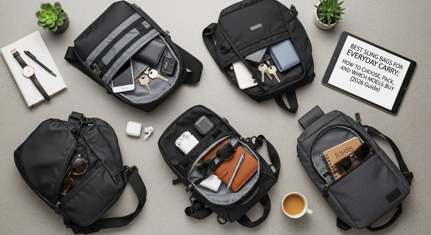 Best Sling Bags for Everyday Carry: How to Choose, Pack, and Which Models to Buy (2026 Guide)