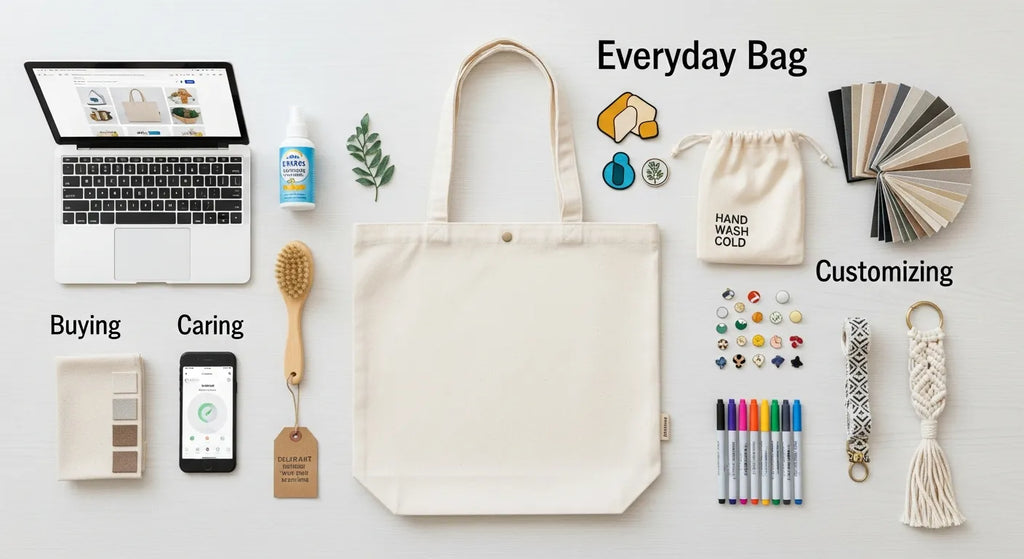 Canvas Everyday Bag: Comprehensive Guide to Buying, Caring for, and Customizing Your Go-To Tote