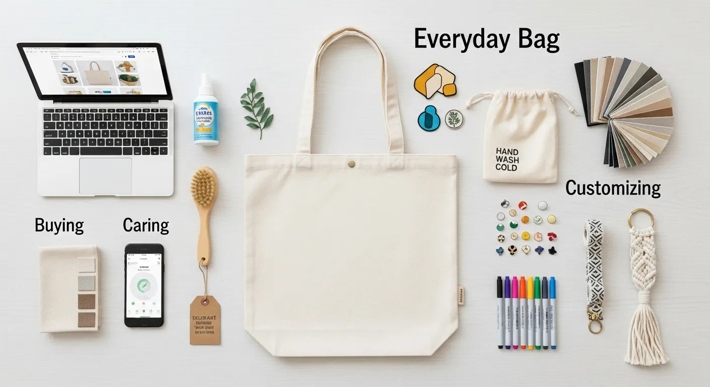 Canvas Everyday Bag: Comprehensive Guide to Buying, Caring for, and Customizing Your Go-To Tote
