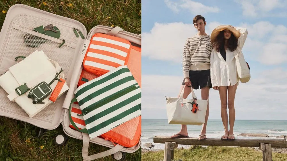 Antler’s 2026 Summer Capsule: Raffia Totes, Glazed Shells and an Accessible-Luxury Travel System