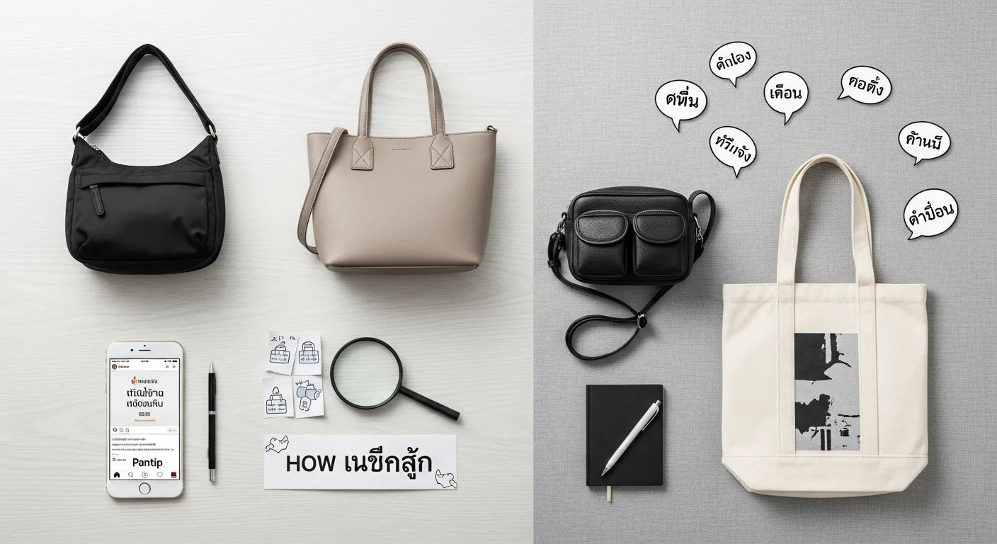 Everyday Bag ที่ใช่: วิธีเลือก กระเป๋าและรุ่นที่คนไทยพูดถึงบ่อยบน Pantip และโซเชียล