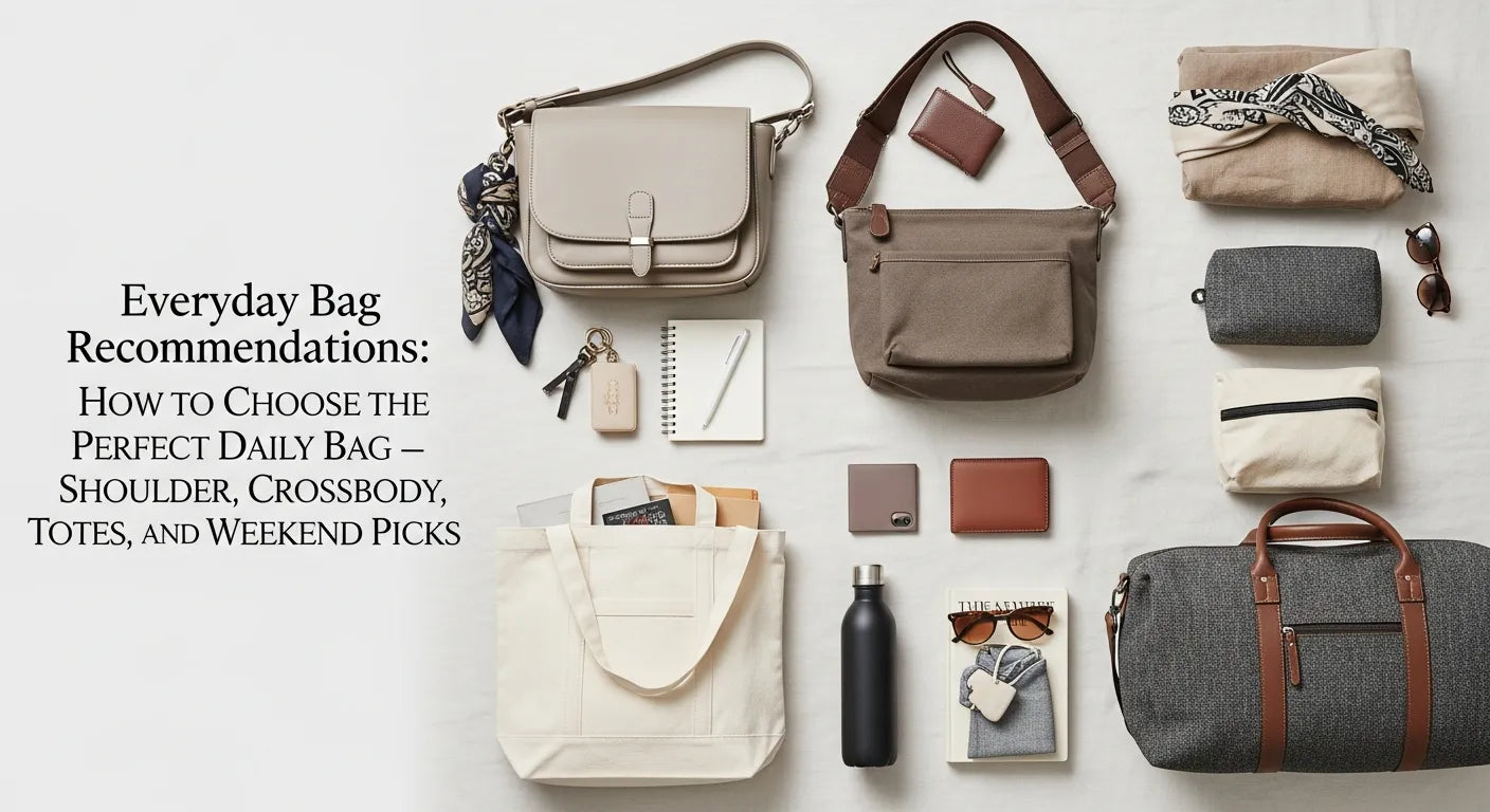Everyday Bag Recommendations: How to Choose the Perfect Daily Bag — Shoulder, Crossbody, Totes, and Weekend Picks