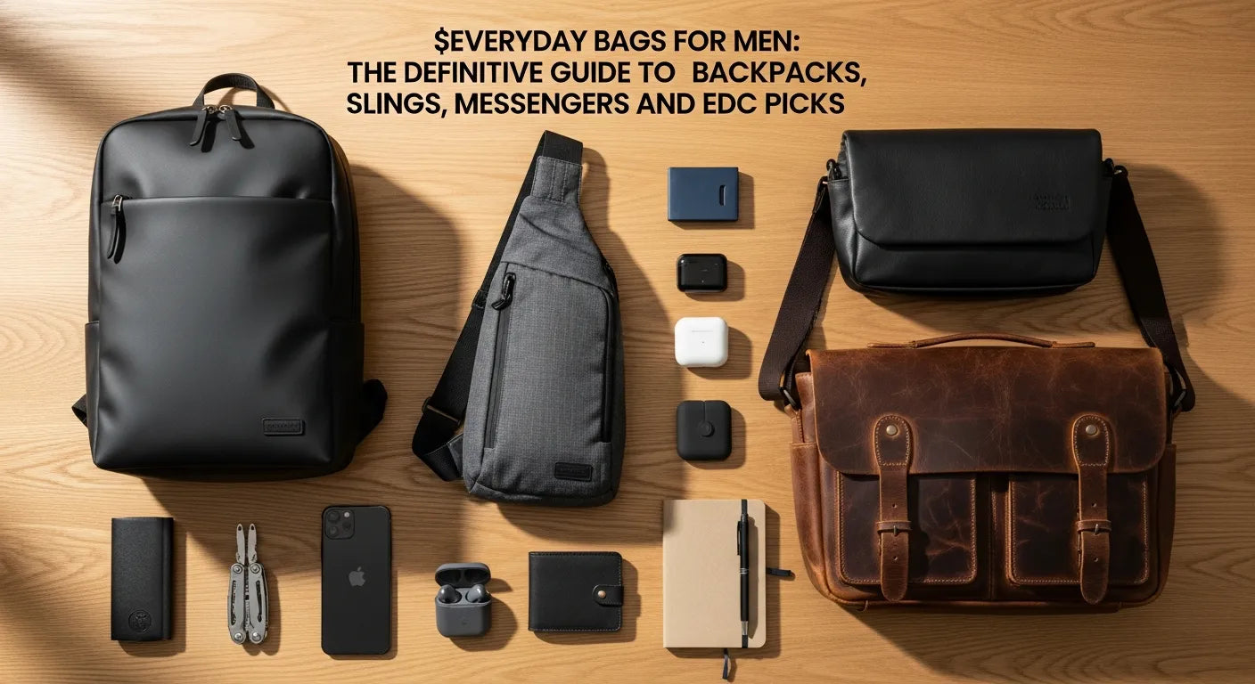 Everyday Bags for Men: The Definitive Guide to Backpacks, Slings, Messengers and EDC Picks