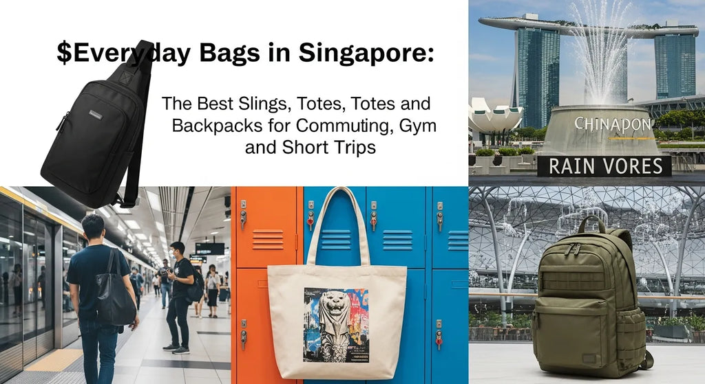 Everyday Bags in Singapore: The Best Slings, Totes and Backpacks for Commuting, Gym and Short Trips