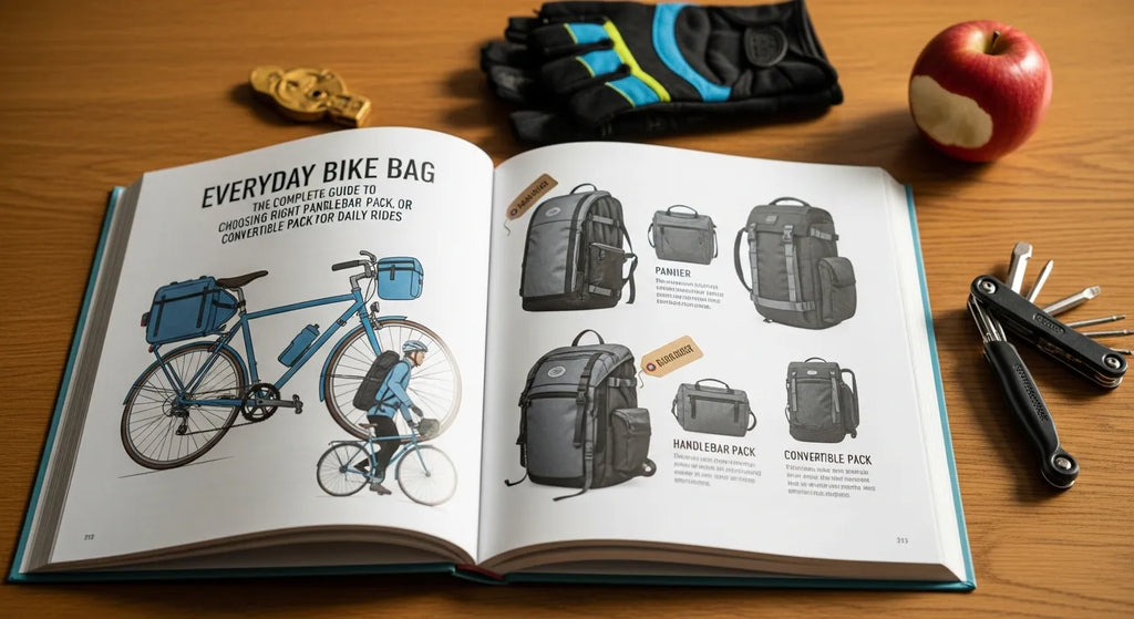Everyday Bike Bag: The Complete Guide to Choosing the Right Pannier, Handlebar Pack, or Convertible Pack for Daily Rides