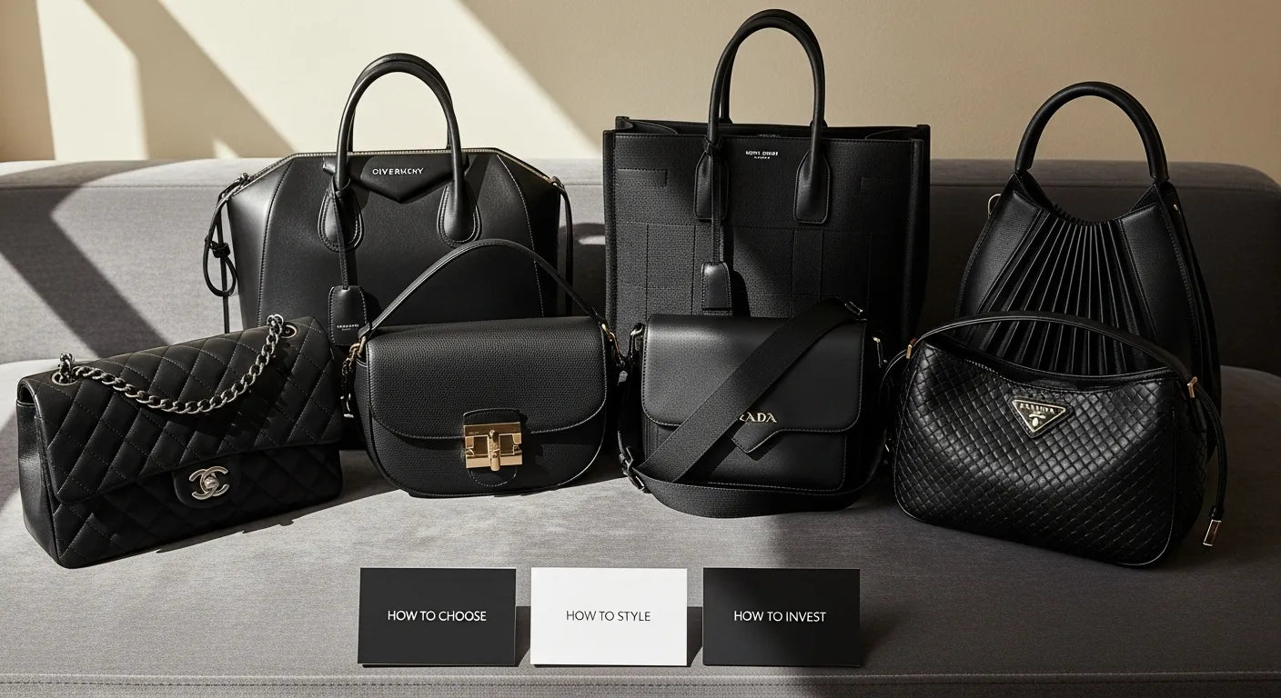 Everyday Black Designer Bags: How to Choose, Style, and Invest in the Perfect Carryall