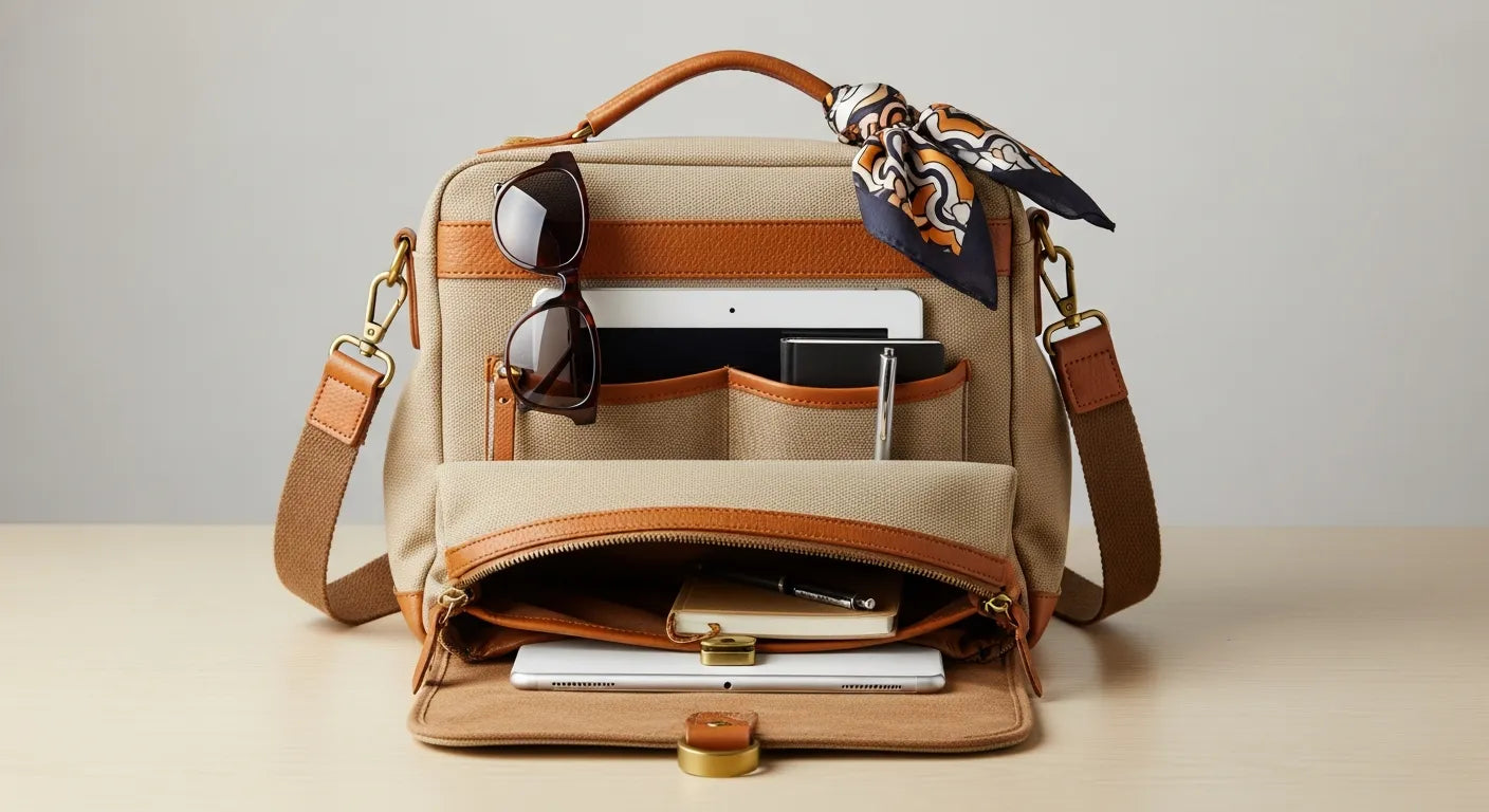 Everyday Canvas Shoulder Bag: The Practical Luxury for Daily Carry