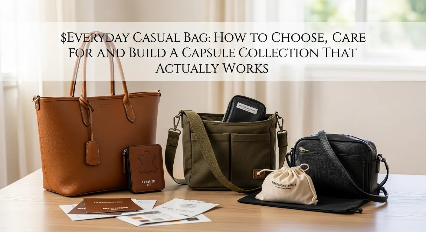 Everyday Casual Bag: How to Choose, Care for, and Build a Capsule Collection That Actually Works