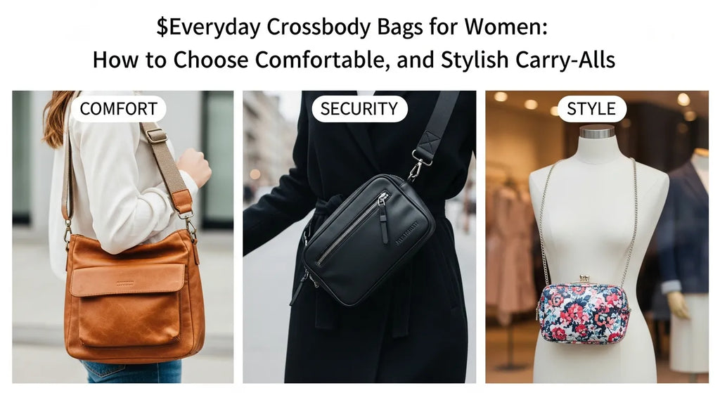 Everyday Crossbody Bags for Women: How to Choose Comfortable, Secure, and Stylish Carry-Alls