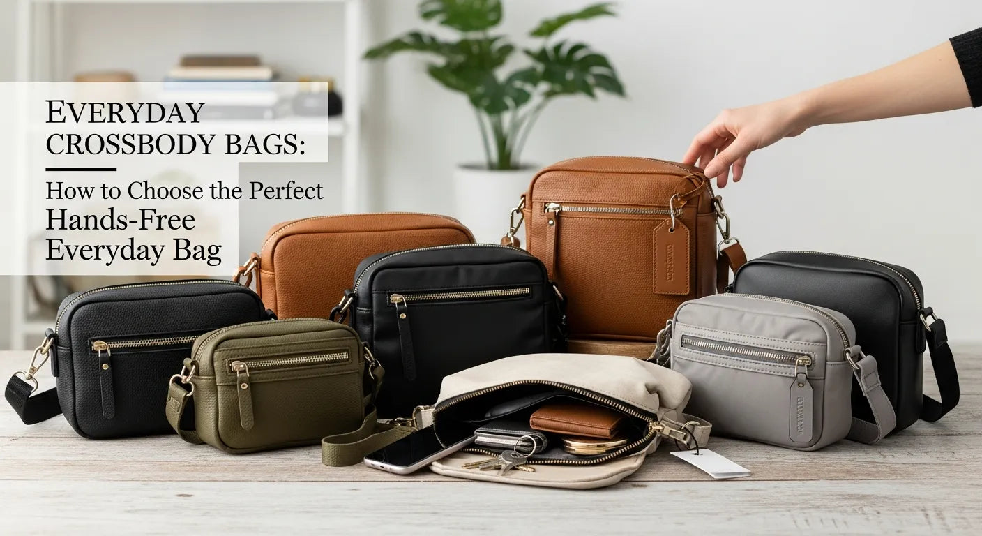 Everyday Crossbody Bags: How to Choose the Perfect Hands-Free Everyday Bag
