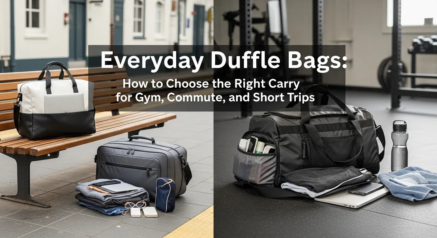Everyday Duffle Bags: How to Choose the Right Carry for Gym, Commute, and Short Trips