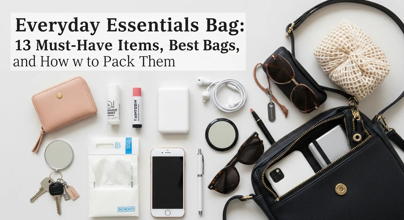 Everyday Essentials Bag: 13 Must-Have Items, Best Bags, and How to Pack Them