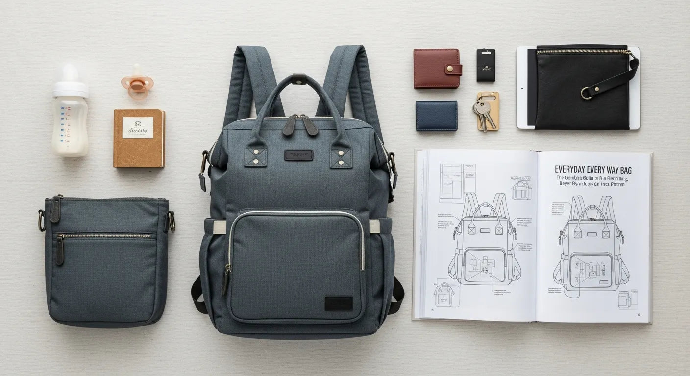 Everyday Every Way Bag: The Complete Guide to the Convertible Diaper Bag, Backpack, and Purse Pattern