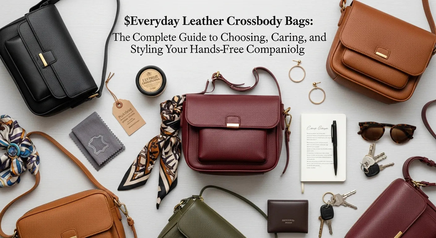 Everyday Leather Crossbody Bags: The Complete Guide to Choosing, Caring, and Styling Your Hands‑Free Companion