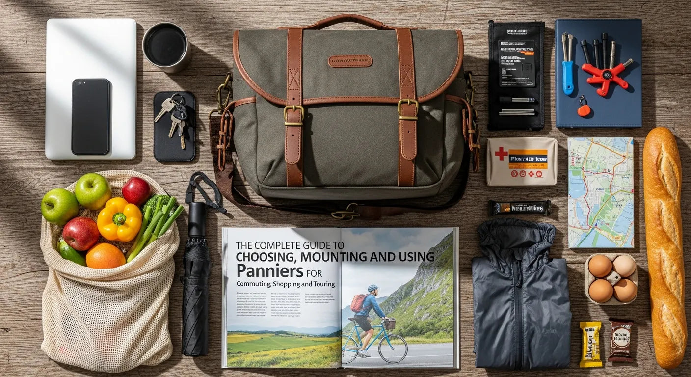 Everyday Purse Pannier Bike Bag: The Complete Guide to Choosing, Mounting and Using Panniers for Commuting, Shopping and Touring