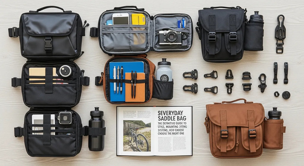 Everyday Saddle Bag: The Definitive Guide to Styles, Mounting Systems, and How to Choose the Right One
