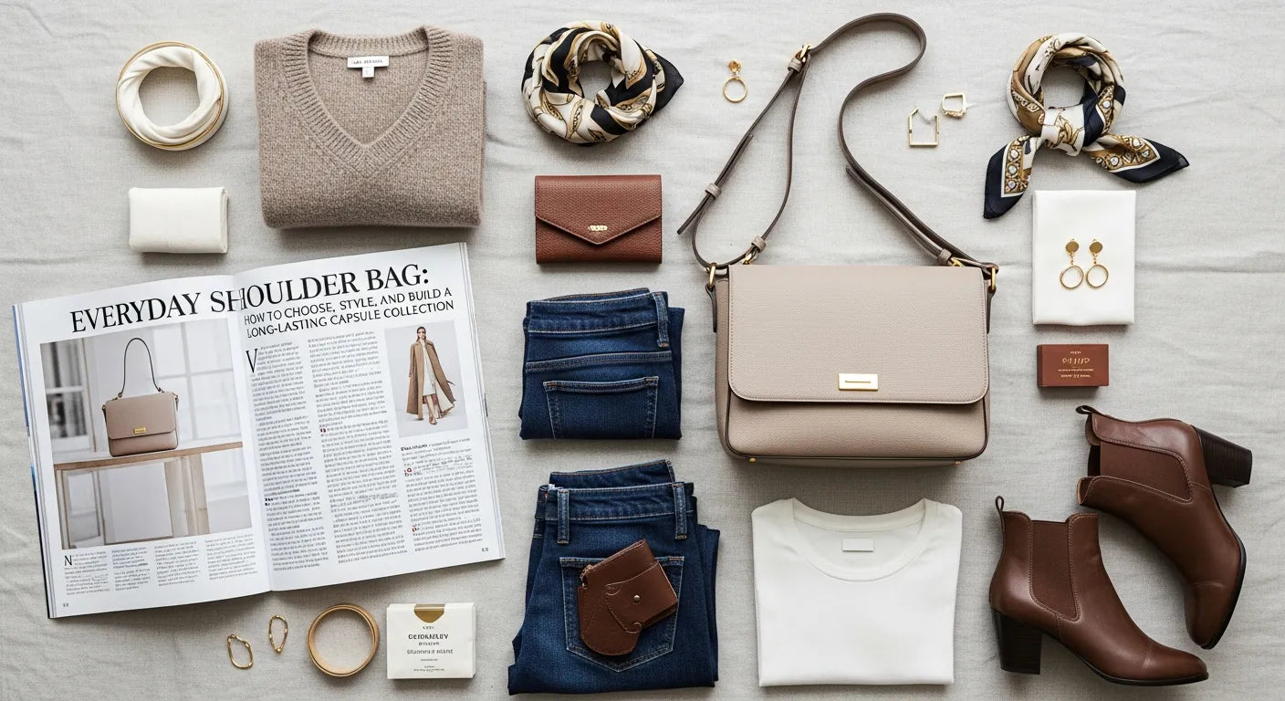 Everyday Shoulder Bag: How to Choose, Style, and Build a Long-Lasting Capsule Collection