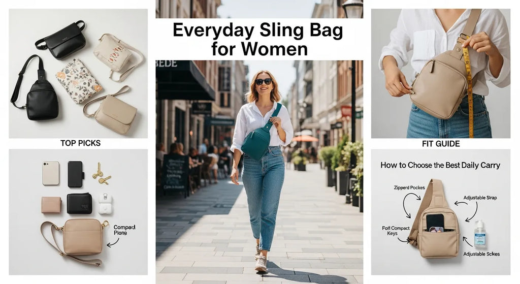 Everyday Sling Bag for Women: Top Picks, Fit Guide, and How to Choose the Best Daily Carry