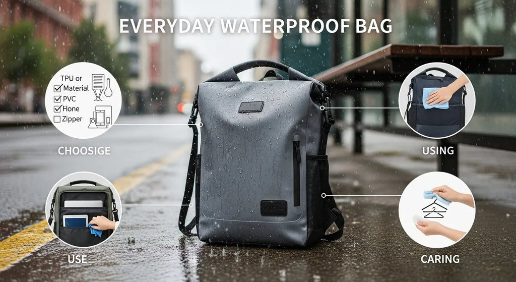 Everyday Waterproof Bag: How to Choose, Use, and Care for a Durable Daily Carry