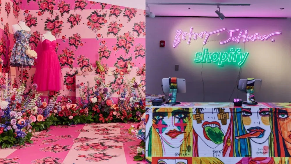 Betsey Johnson’s “Betsey World” Pops Up at Shopify SoHo — An Immersive Archive, Julia Fox, and a Fundraising Push for the Elton John AIDS Foundation