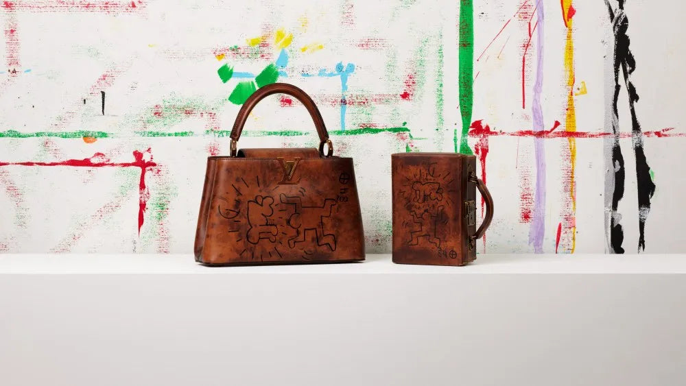 EXCLUSIVE: Louis Vuitton Unveils Keith Haring Artycapucines Handbag Collection