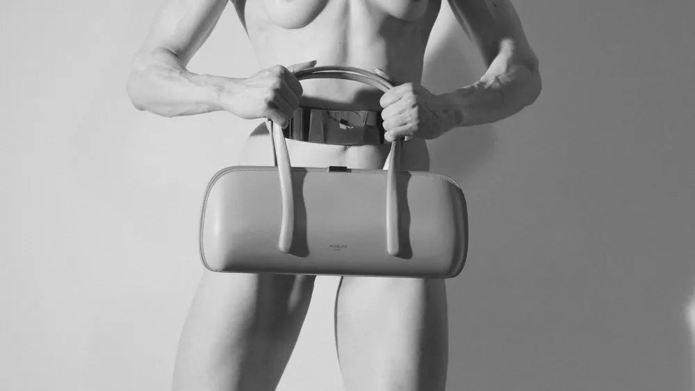 EXCLUSIVE: Mugler Unveils Handbag Campaign Starring Nude Female Bodybuilder