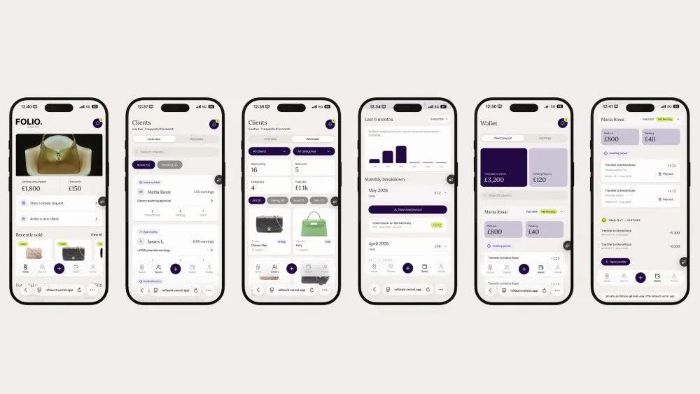 EXCLUSIVE: Reflaunt Launches Folio, Targeted Resale Service for Personal Shoppers and Stylists