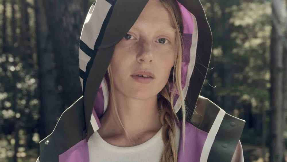 Aigle x India Mahdavi: A New MTD Rain Jacket Reframes French Outdoor Style with "Purple Rain"